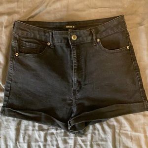 Black Forever 21 shorts
